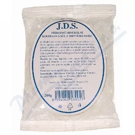 J.D.S. Sól do kąpieli z Morza Martwego 200g