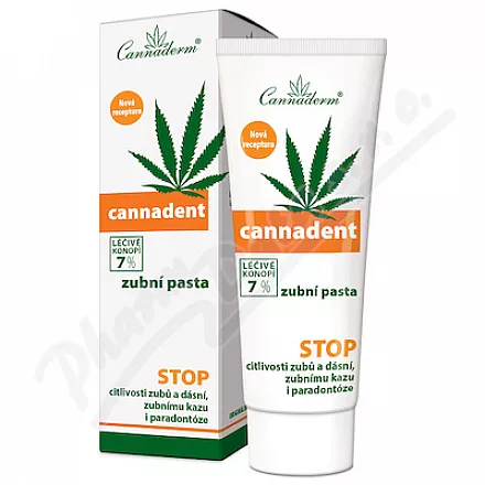 Cannaderm Cannadent pasta do zębów NOWOŚĆ 75g
