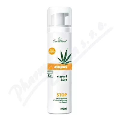 Cannaderm Atopos vlasová kůra 100ml