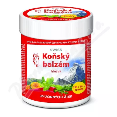 Balsam koński SWISS ciepły 250 + 50 ml