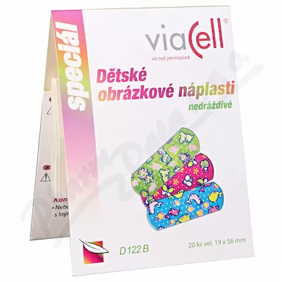 Viacell D122B naszywka na zdjęcie dziecka 19x56mm 20szt