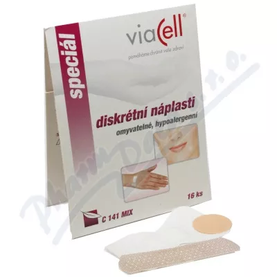 VIACELL C141MIX Diskrétní náplasti 16ks