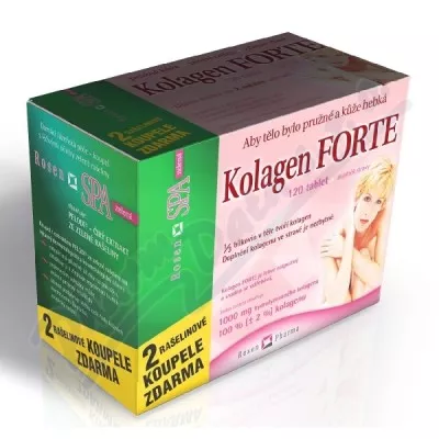 Kolagen Forte tbl.120+2 RosenSpa zel.koupel.zdarma