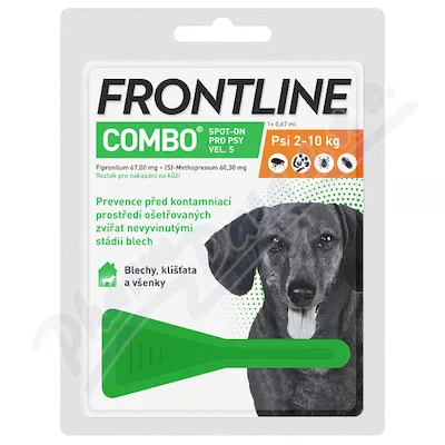 Frontline Combo Spot on Dog S pipeta 1x0.67ml - Veterinární přípravky a potřeby pro vaše mazlíčky.