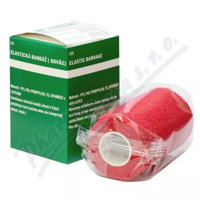 FOX ELASTIC BANDAGE samodržící bandáž 10cmx4.5m