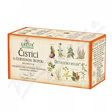 Grešík Nine czysta herbata z burakiem n.s.20x1,5g