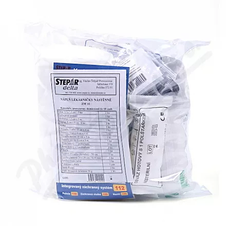 Szafka apteczna naścienna z wymiennym wkładem ZM10 10 osób