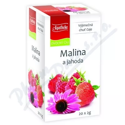 Apotheke Malina+truskawka z jeżówką 20x2g