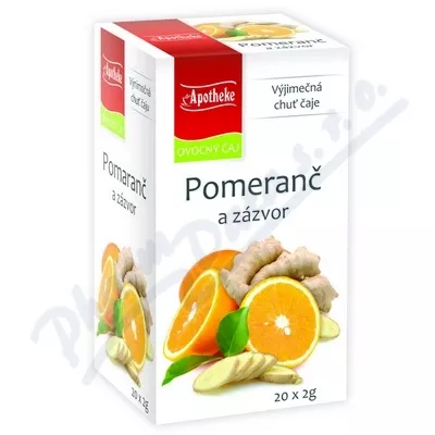 Apotheke Pomeranč a zázvor čaj 20x2g