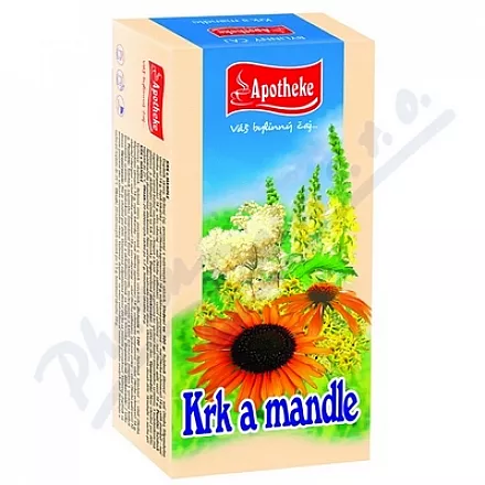 Apotheke Krk a mandle čaj 20x1.5g
