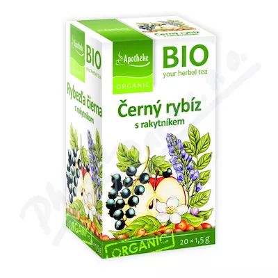 Apotheke BIO Ovocný čaj s černým rybízem 20x1.5g