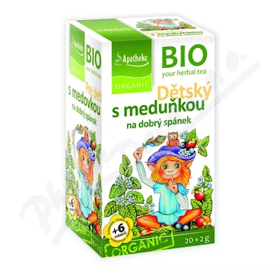 Apotheke BIO Herbatka owocowa dla dzieci z melisą 20x2g