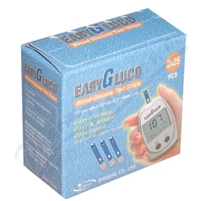 Paski testowe do glukometru EasyGluco 50szt