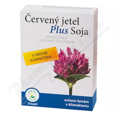 Červený jetel+soja cps.30