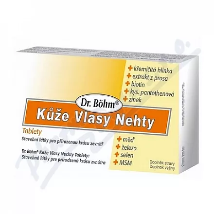 Dr.Böhm Skóra włosy paznokcie tbl.60