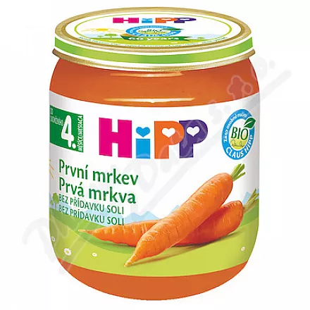 HiPP First carrots BIO 4m 125g