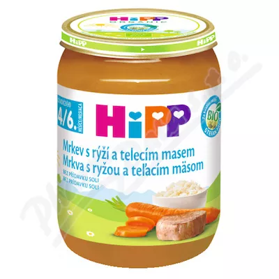 HIPP BABY MENU karotka s rýží a tel.mas.190gCZ6143